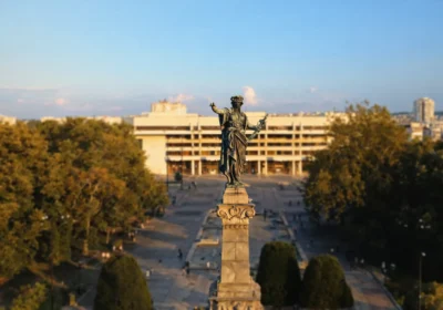 Freedom Square and the Monument of Liberty – Ruse, Bulgaria